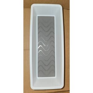 Drawer Desk Kitchen Organizer 9 3/4 x 3 3/4 x 2 Non Slip Feet / Non Slip Inner